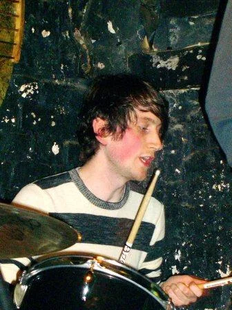 Will playing drums at the 12 Bar in London