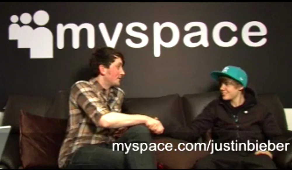 A MySpace web chat with Justin Bieber