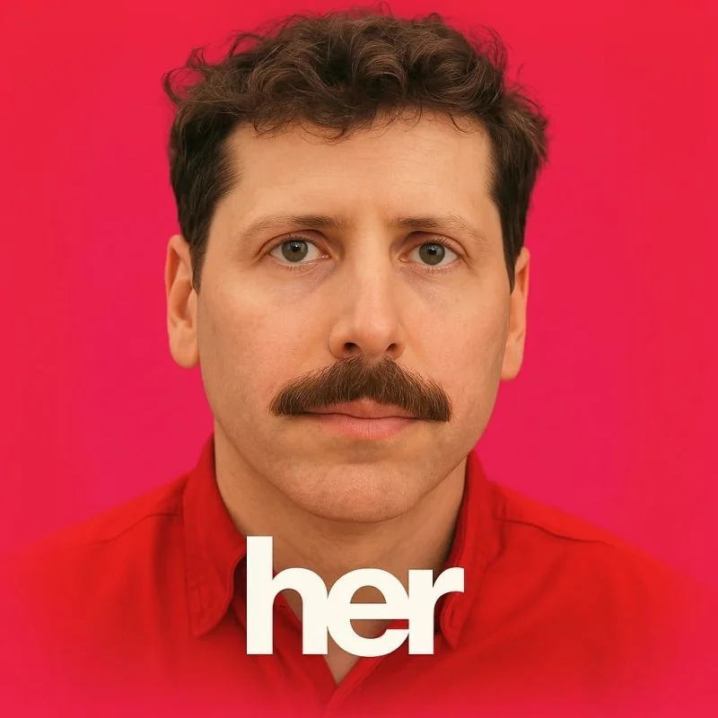 Sam Altman stars in the movie Her