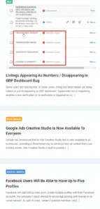 Archived screenshot of Tl;dr Marketing, showing its newsletter or signup page.