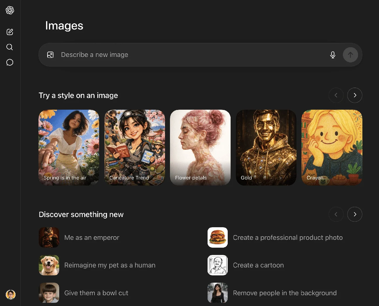 ChatGPT image generation