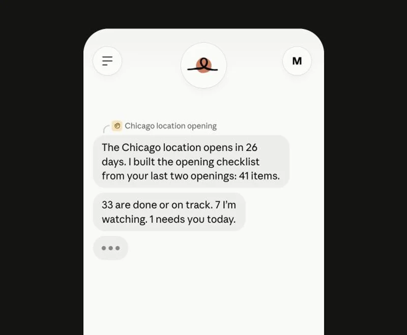Anthropic’s example shows Claude Duet summarising a checklist for a new location