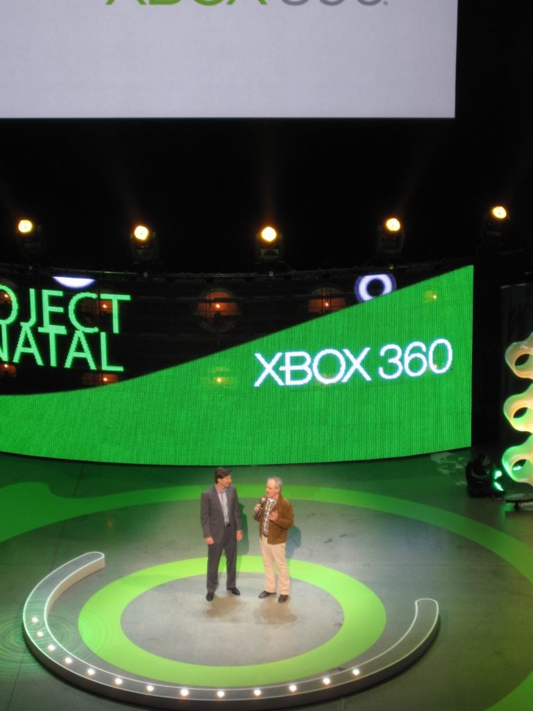 Steven Spielberg at Xbox Project Natal Launch