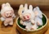 Labubu’s $423 Million Viral Playbook Four Labubu soft toys in a close-up photo